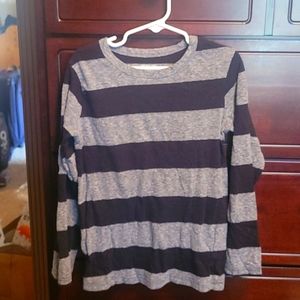 Striped LS Tee
